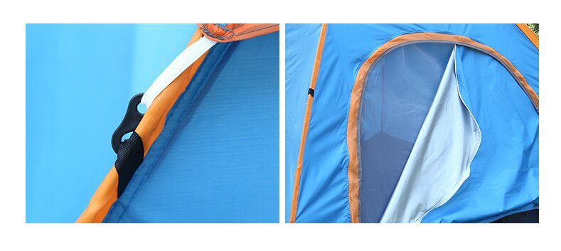 Cheap Goat Tents Folding tent full automatic quick opening portable mountaineering camping tent park picnic sunscreen tent Tents 